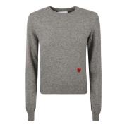 Grijze Sweater Maglia Moschino , Gray , Dames