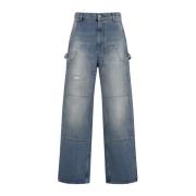 Blauwe Jeans voor Vrouwen Moschino , Blue , Dames