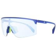 Blauwe herenzonnebril Mono Lens Adidas , Blue , Heren