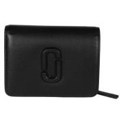 Compacte Portemonnee met Stijl Marc Jacobs , Black , Dames