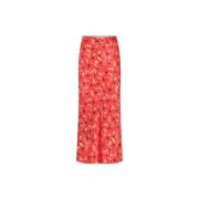 Laurent Skirt Fabienne Chapot , Red , Dames