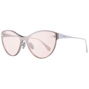 Roze Dames Zonnebril Mono Lens Omega , Pink , Dames