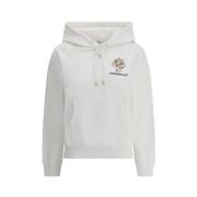 Logo Hoodie met Verstelbare Capuchon Casablanca , White , Dames