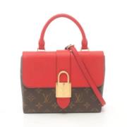 Pre-owned Canvas handbags Louis Vuitton Vintage , Brown , Dames