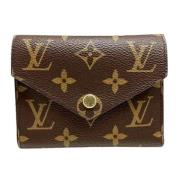 Pre-owned Fabric wallets Louis Vuitton Vintage , Brown , Dames