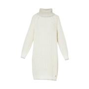 Basis Jurk Liu Jo , Beige , Dames