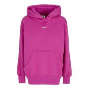 Phoenix Fleece Pullover Hoodie Hot Fuchsia Nike , Pink , Dames