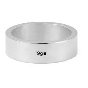 Lint Ring Gemaakt in Frankrijk 9g Le Gramme , Gray , Unisex