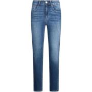 Blauwe Denim Jeans met Verborgen Rits Liu Jo , Blue , Dames