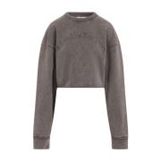 Bruine Trui Elegante Stijl Acne Studios , Brown , Dames