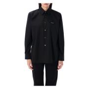 Zwart Hart Shirt Aw24 Comme des Garçons , Black , Dames