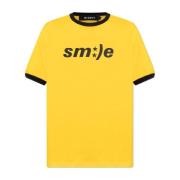 T-shirt met print Misbhv , Yellow , Heren