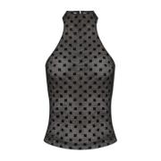 Mouwloze top Misbhv , Black , Dames