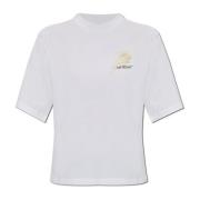 Bedrukt T-shirt Off White , White , Dames