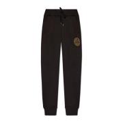 Sweatpants met geborduurd logo Versace Jeans Couture , Black , Heren