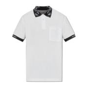 Polo met zak Versace Jeans Couture , White , Heren