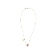 Gouden Ketting met Bedels Aliita , Yellow , Dames