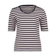 Korte Mouw T-shirt Shirt Betty Barclay , Beige , Dames