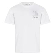 Witte T-shirt 240g Handgemaakt in Frankrijk Le Gramme , White , Heren