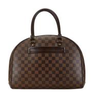 Pre-owned Canvas handbags Louis Vuitton Vintage , Brown , Dames