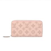 Pre-owned Leather wallets Louis Vuitton Vintage , Pink , Dames