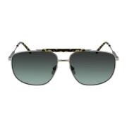 Metalen frame UV-filter zonnebril Lacoste , Gray , Heren