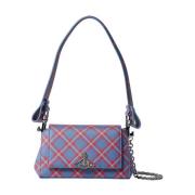 Handtas met Ruitpatroon en Afneembare Handvat Vivienne Westwood , Mult...