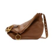 Ruiter Ridder Leren Tas Burberry , Brown , Dames