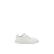 Gaatjesleren sneakers met geborduurd embleem Axel Arigato , White , He...