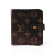 Pre-owned Canvas wallets Louis Vuitton Vintage , Brown , Dames