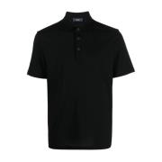 Zwarte T-shirts & Polo's voor mannen Herno , Black , Heren