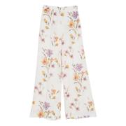 Bloemenprint Palazzo Broek Twinset , Multicolor , Dames