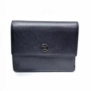 Pre-owned Leather wallets Chanel Vintage , Black , Dames