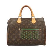 Pre-owned Canvas louis-vuitton-bags Louis Vuitton Vintage , Brown , Da...