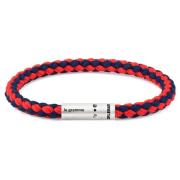 Marineblauw & Rood Nato Kabelarmband 7g Le Gramme , Multicolor , Unise...