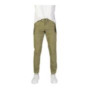 Groene Katoenen Regular Fit Broek RefrigiWear , Green , Heren