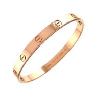 Pre-owned Rose Gold bracelets Cartier Vintage , Pink , Dames