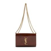 Bruine Kate Tas Saint Laurent , Brown , Dames