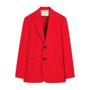 Rode Americana Blazer Jas Ami Paris , Red , Dames