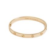 Pre-owned Rose Gold bracelets Cartier Vintage , Yellow , Dames