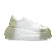 Wig sneakers Casadei , White , Dames