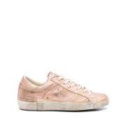 Blush Pink Vetersneakers Philippe Model , Pink , Dames