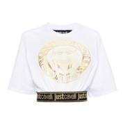 T-shirts en Polos Wit Just Cavalli , White , Dames