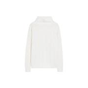 Luxe Winterbreisel Vitalba Sweater Max Mara , White , Dames