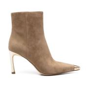 Beige laarzen met sculpted hak Michael Kors , Beige , Dames