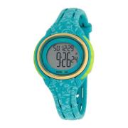 Blauwe Bloemen Digitale Siliconen Quartz Horloge Timex , Blue , Dames