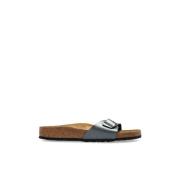 Slides Madrid BS Birkenstock , Gray , Dames