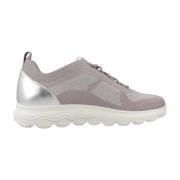 Sneakers Spherica Stijl Geox , Gray , Dames