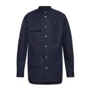 Katoenen shirt Jil Sander , Blue , Heren