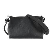 Pre-owned Leather louis-vuitton-bags Louis Vuitton Vintage , Black , D...